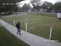 Suspect on church property