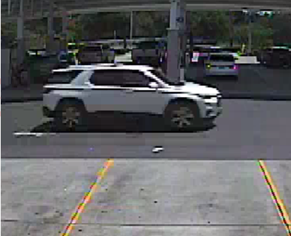 Fraud Suspect Vehicle