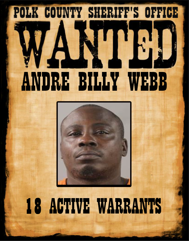 WANTED ANDRE WEBB